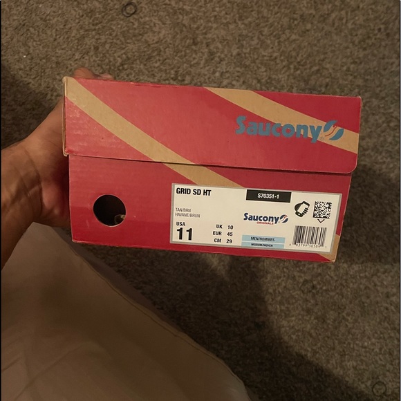 Tan Saucony Grid SD HT main image 4